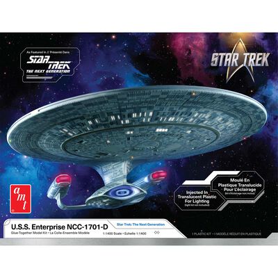 1/1400 Star Trek: The Next Generation U.S.S. Enterprise NCC1701D Model Kit 1/1400 Star Trek: The Next Generation U.S.S. Enterprise NCC1701D Model Kit