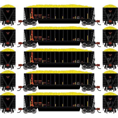 N ATH Berwick Bathtub Gondola, SULX w/Load #1617/1633/1638/1644/1669 (5) N ATH Berwick Bathtub Gondola, SULX w/Load #1617/1633/1638/1644/1669 (5)