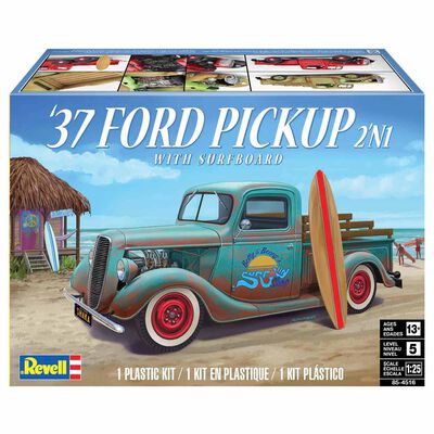 1/25 37 Ford Pickup 2 n 1 with Surfboard 1/25 37 Ford Pickup 2 n 1 with Surfboard