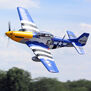 P-51D Mustang 1.5m Smart BNF Basic with AS3X and SAFE Select