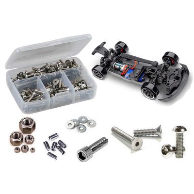 Stainless Steel Screw Kit, 1/10 Traxxas 4-Tec Stainless Steel Screw Kit, 1/10 Traxxas 4-Tec