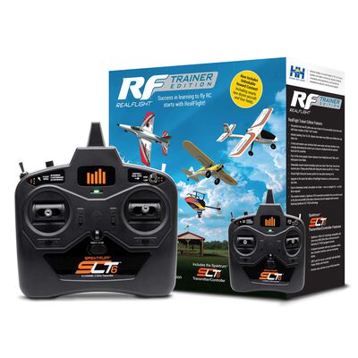 RealFlight Trainer Edition RC Flight Simulator with SLT6 Transmitter/Controller RealFlight Trainer Edition RC Flight Simulator with SLT6 Transmitter/Controller