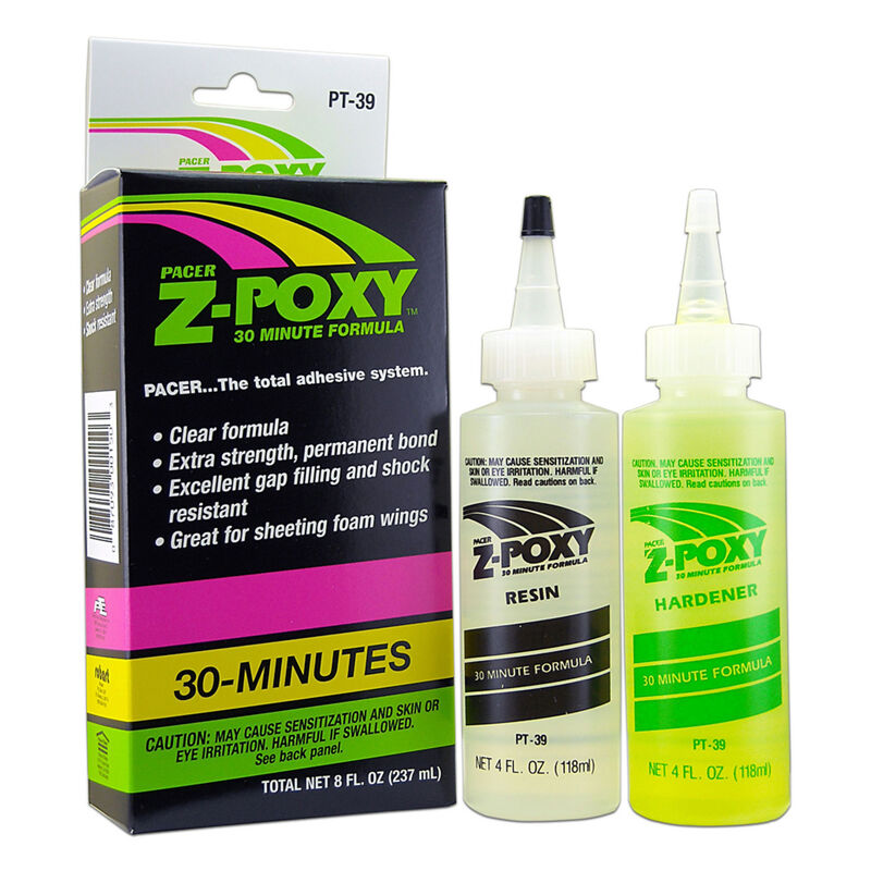 Z-Poxy 30 Minute Epoxy, 8 oz