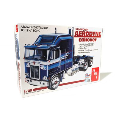 1/25 Kenworth Aerodyne Cabover Model Kit 1/25 Kenworth Aerodyne Cabover Model Kit