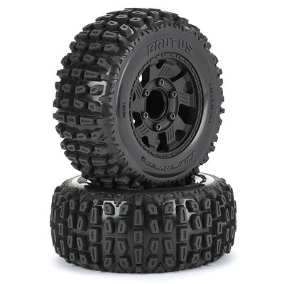 1/10 Brutus F/R 2.8" Monster Truck Tires MTD 12mm Black Ripper (2) 1/10 Brutus F/R 2.8" Monster Truck Tires MTD 12mm Black Ripper (2)