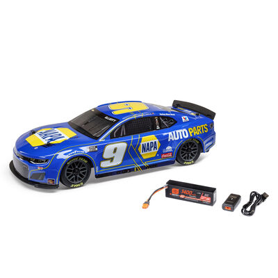 1/12 NASCAR RC Race Car Chase Elliott No. 9 NAPA 2025 Chevrolet Camaro ZL1 2S AWD RTR Brushed On-Road (Battery & Charger Included) 1/12 NASCAR RC Race Car Chase Elliott No. 9 NAPA 2025 Chevrolet Camaro ZL1 2S AWD RTR Brushed On-Road (Battery & Charger Included)