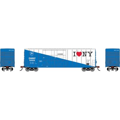 HO RND 50' High-Cube Smooth Side Box Car, DHNY #52022 HO RND 50' High-Cube Smooth Side Box Car, DHNY #52022