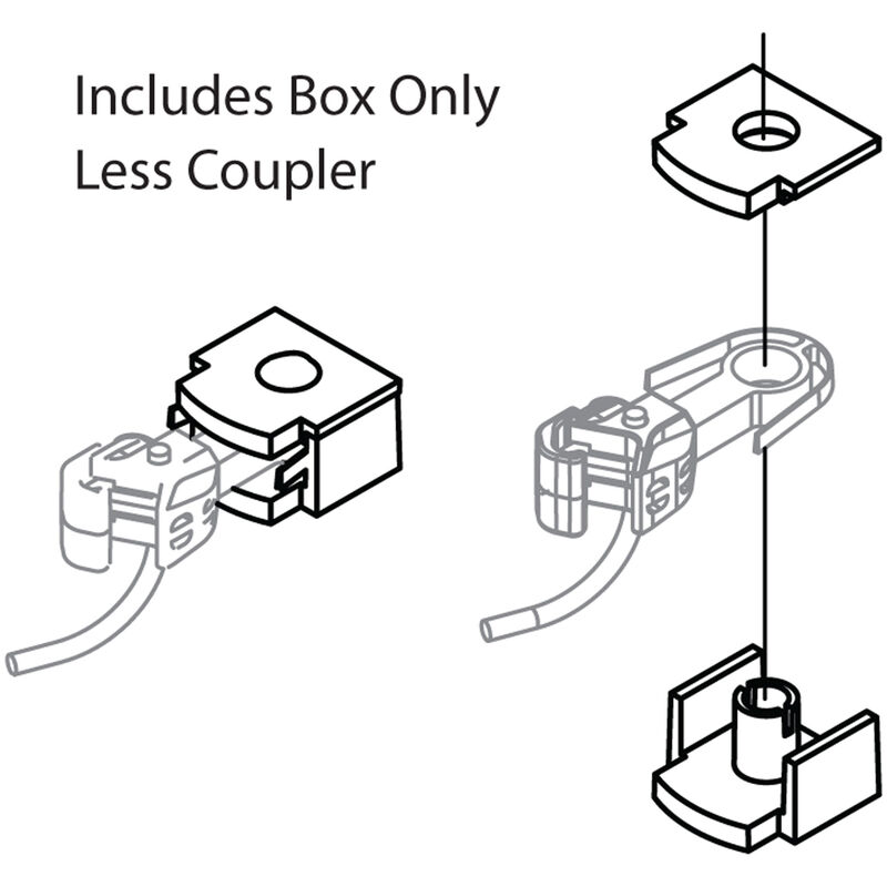 N F/FP45 COUPLER BOX & COVER