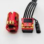 SlideVolt Drift Combo: SlideTech ESC & Voltmaster Brushless Motor, Crimson Gold