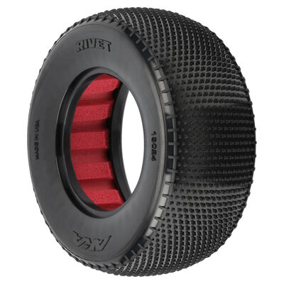 1/10 Rivet Soft Carpet F/R 2.2"/3.0" Carpet Short Course Tires (2) 1/10 Rivet Soft Carpet F/R 2.2"/3.0" Carpet Short Course Tires (2)