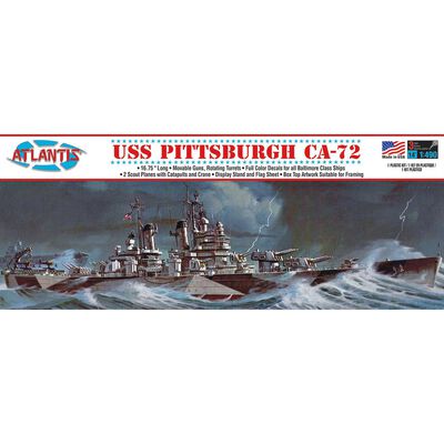 USS Pittsburgh CA-72 Heavy 1/490 Cruiser Model USS Pittsburgh CA-72 Heavy 1/490 Cruiser Model