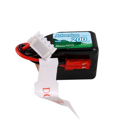 14.8V 200mAh 4S 30C G-Tech LiPo Battery: JST 14.8V 200mAh 4S 30C G-Tech LiPo Battery: JST