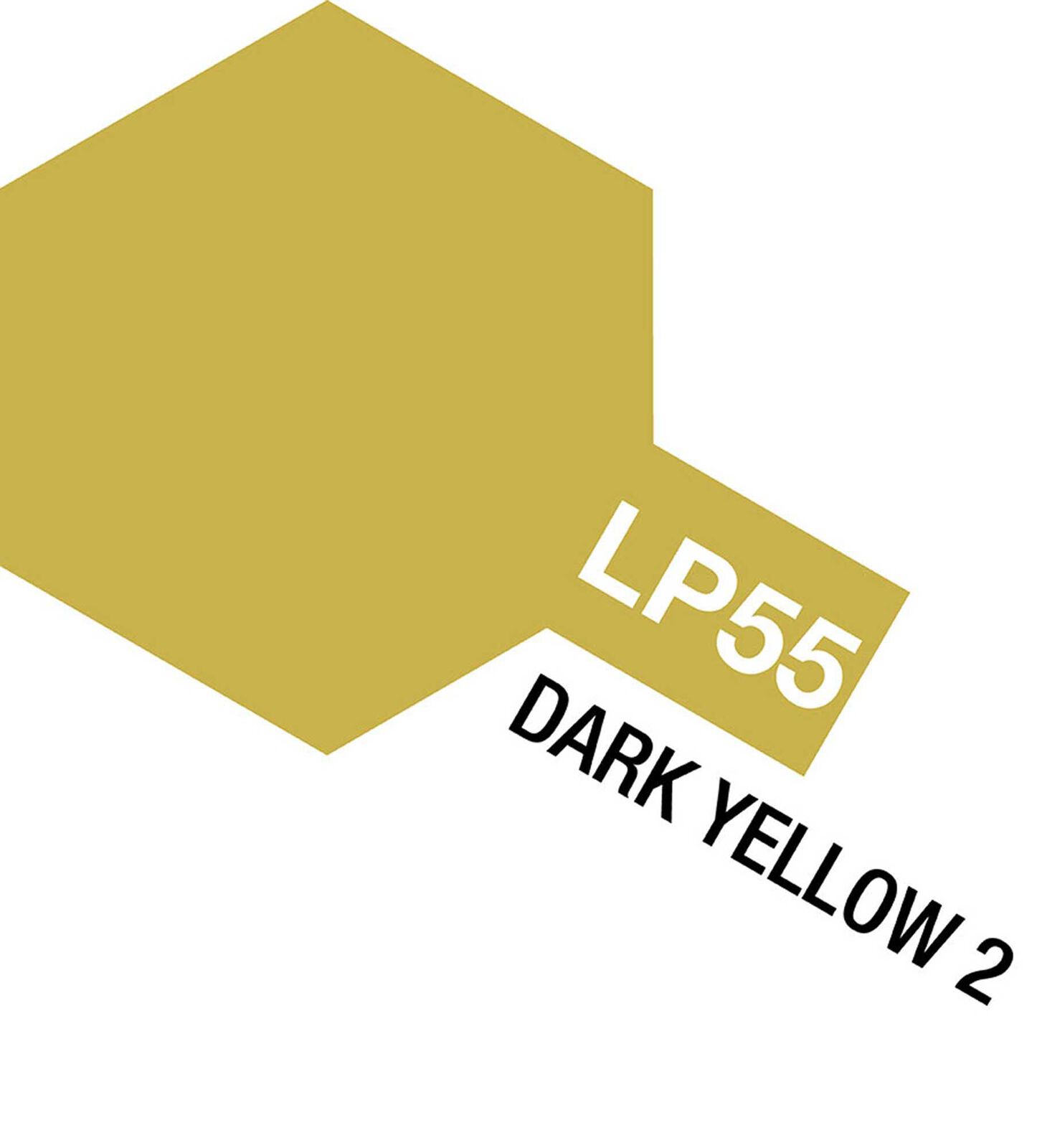 Lacquer Paint, LP-55 Dark Yellow 2, 10 mL