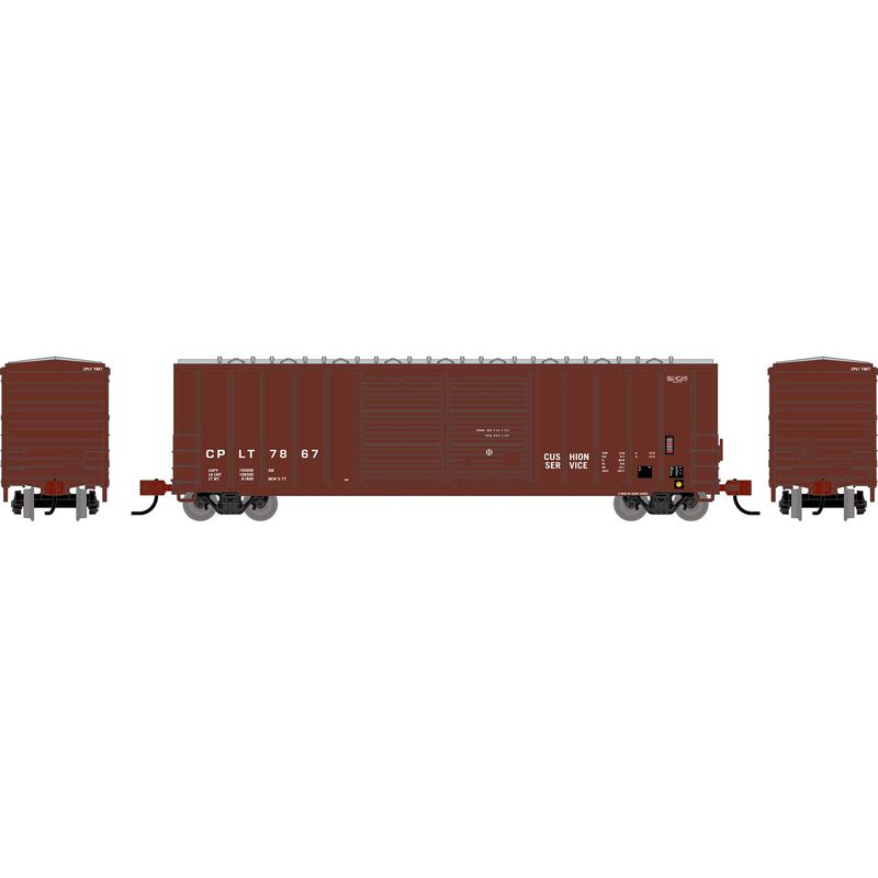 N ATH 50' FMC Centered Double Door Box Car, CPLT #7867