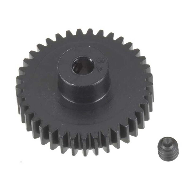 48P Hard Coated Aluminum Pinion Gear, 37T