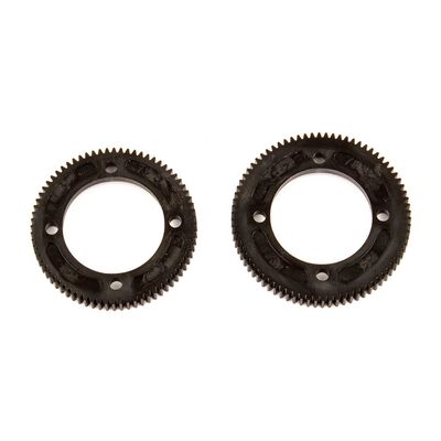 Center Diff Spur Gear 72/78 Tooth, 1/10 Team Associated RC10B74 Center Diff Spur Gear 72/78 Tooth, 1/10 Team Associated RC10B74