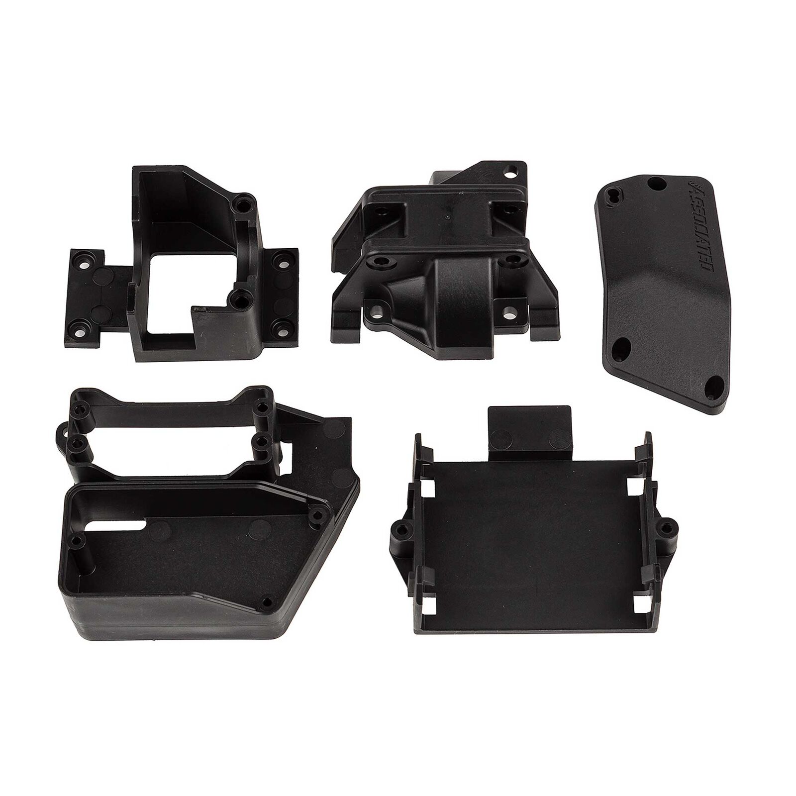 Center Gearbox, ESC Tray & Receiver Box Set, 1/7 Team Associated SR7