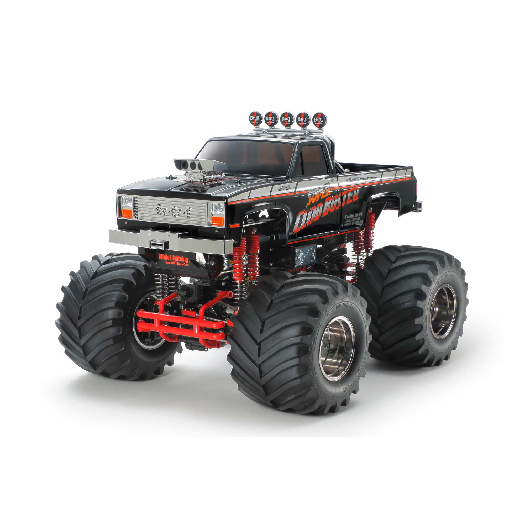 その他 Tamiya clod buster rc Tamiya 1/10 Super Clod Buster 4WD Kit Limited Edition, Black