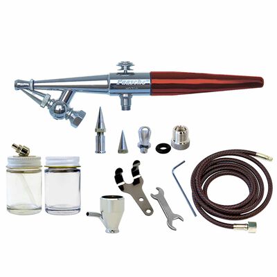 HS-3MH Single Action Siphon Feed Airbrush Set & Adapter HS-3MH Single Action Siphon Feed Airbrush Set & Adapter
