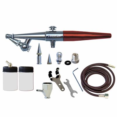 H-3MH Single Action Siphon Feed Airbrush Set & Adapter H-3MH Single Action Siphon Feed Airbrush Set & Adapter
