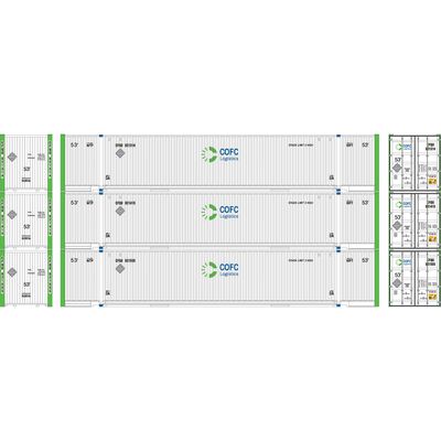 HO ATH 53' Jindo Containers, CFQU #821314/821415/821555 (3) HO ATH 53' Jindo Containers, CFQU #821314/821415/821555 (3)