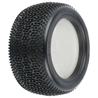 1/10 Hexon Z3 Rear 2.2" Carpet Buggy Tires (2) 1/10 Hexon Z3 Rear 2.2" Carpet Buggy Tires (2)