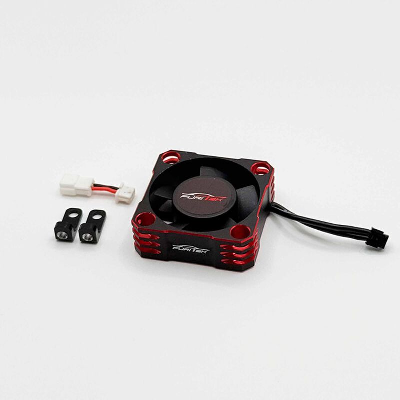 AeroSpin 30K Aluminum Fan Kit, Red