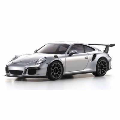 1/28 Porsche 911 GT3 RS Mini-Z RWD RTR, Metallic Silver 1/28 Porsche 911 GT3 RS Mini-Z RWD RTR, Metallic Silver