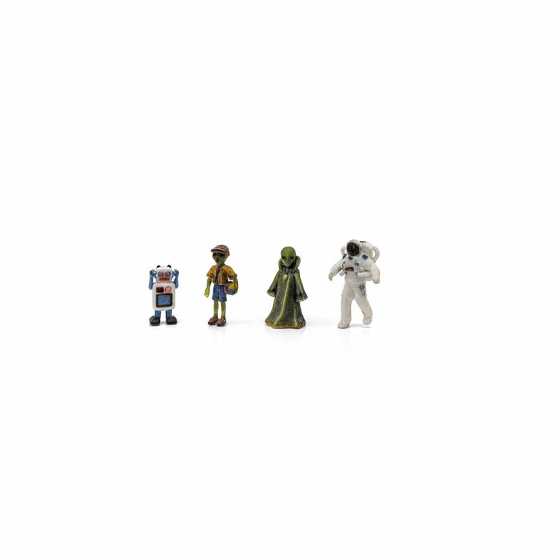 N Sci-Fi Figures &ndash; 4 PK