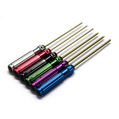 Hex Wrench Set, Ti-Nitride (6) Hex Wrench Set, Ti-Nitride (6)