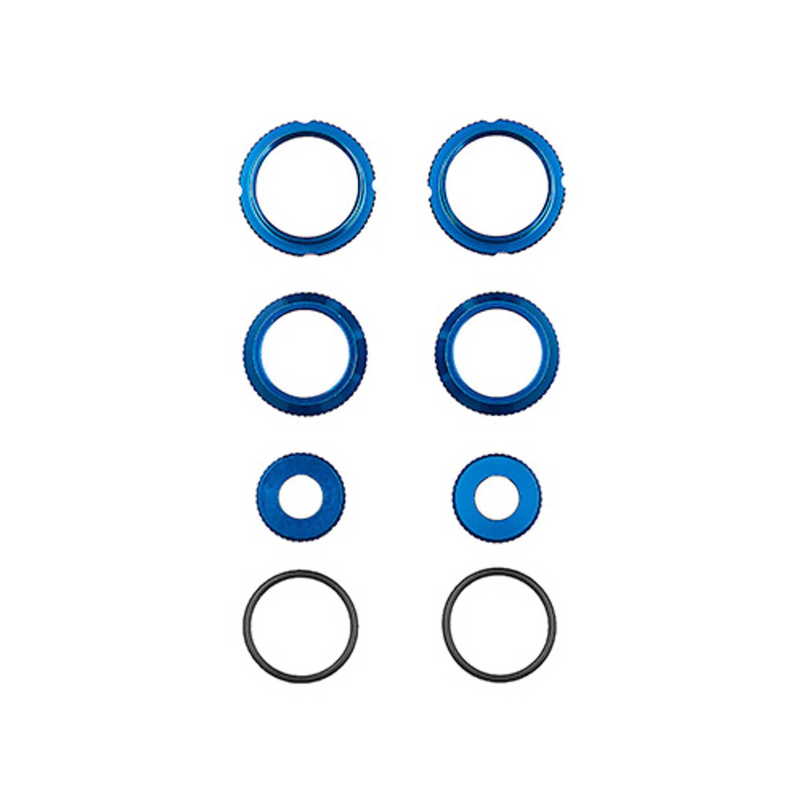 Shock Collars, Bottom Caps, & Cap Retainers, 1/10 Team Associated DC10