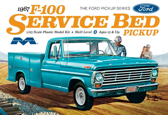 1/25 1967 Ford F100 Service Bed 1/25 1967 Ford F100 Service Bed