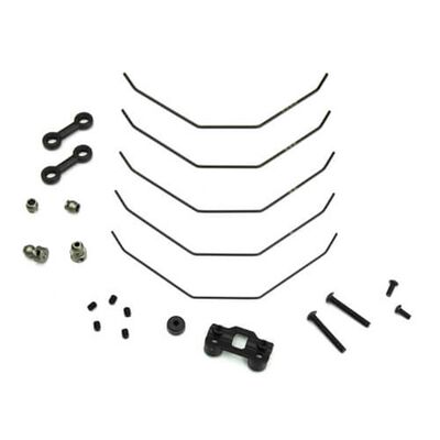 Sway Bar Kit, Front, Complete 1.0-1.4mm: EB410 Sway Bar Kit, Front, Complete 1.0-1.4mm: EB410