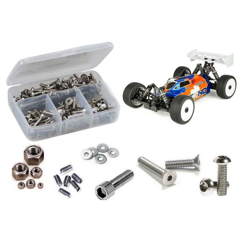 Stainless Steel Screw Kit, 1/8 Tekno EB48 2.1