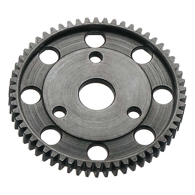 Spur Gear, Blackened Steel, 32P, 58T: Axial Wraith