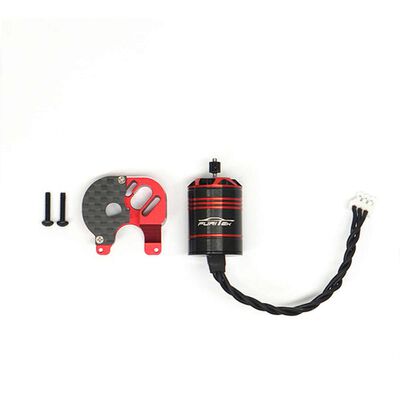 Cedar Inrunner Brushless Motor with 11T Steel Pinion and CNC Motor Mount Combo: SCX24 Cedar Inrunner Brushless Motor with 11T Steel Pinion and CNC Motor Mount Combo: SCX24