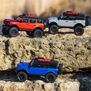 1/24 SCX24 2021 Ford Bronco 4X4 RTR Brushed Rock Crawler (Battery & Charger Included), Gray