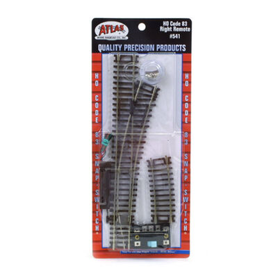 HO Code 83 Remote Right-Hand Switch HO Code 83 Remote Right-Hand Switch