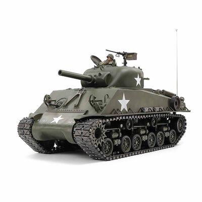 1/16 RC M4 Sherman 105mm Howitzer (Mechanical Steering System) 1/16 RC M4 Sherman 105mm Howitzer (Mechanical Steering System)