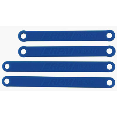 Camber Links, Blue: Electric Stampede, Ruster Camber Links, Blue: Electric Stampede, Ruster