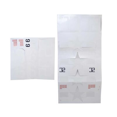 Decal Sheet: F6F Hellcat 15cc Decal Sheet: F6F Hellcat 15cc