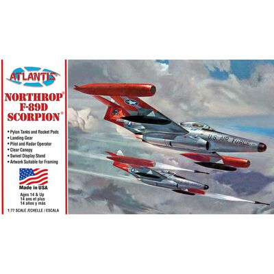 Northrop F-89D Scorpion with Swivel 1/80 Northrop F-89D Scorpion with Swivel 1/80