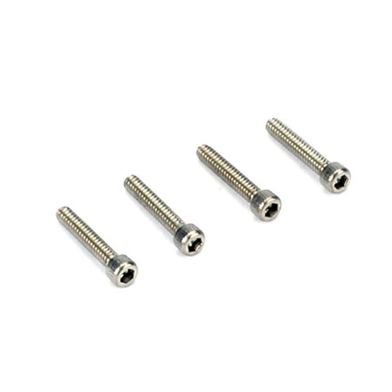 SS Sock Head Cap Screws, 4-40 x 5/8