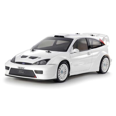 1/10 2003 Ford Focus RS Custom TT-02 Kit, White Painted Body 1/10 2003 Ford Focus RS Custom TT-02 Kit, White Painted Body