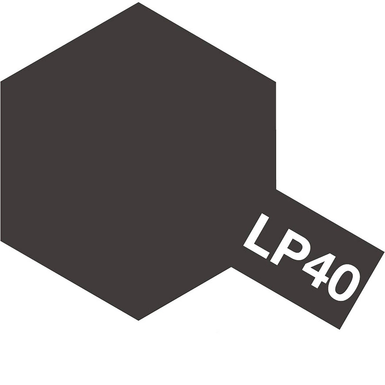 Lacquer Paint, LP-40 Metallic Black, 10 mL