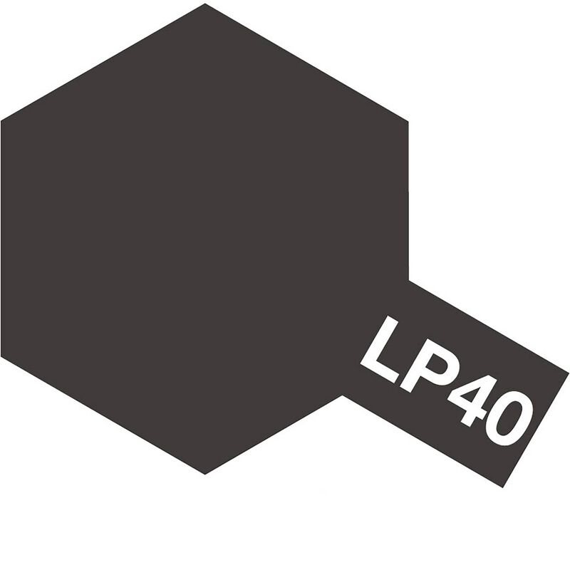 Lacquer Paint, LP-40 Metallic Black, 10 mL