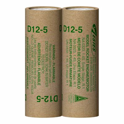 D12-5 Standard Rocket Engines (2) D12-5 Standard Rocket Engines (2)