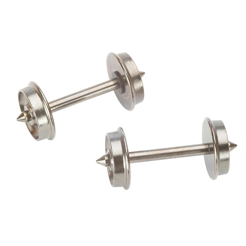 HO Wheel Set, 33"/Flat Back (12)