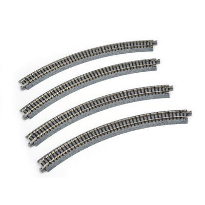 N 282mm 11" Radius Curve 45-Degree (4) N 282mm 11" Radius Curve 45-Degree (4)