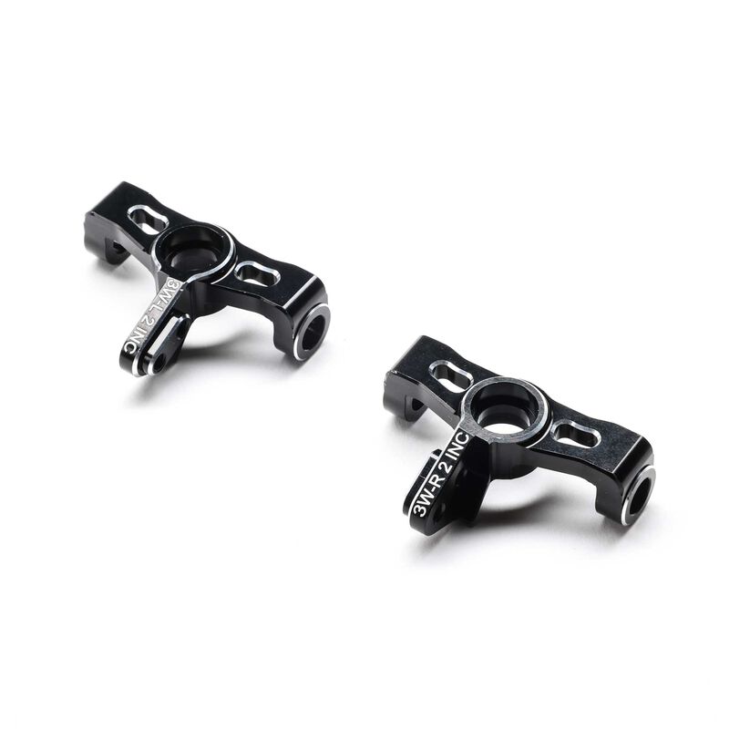 Spindle, Wide, 2 Deg Incline, Aluminum: 22X